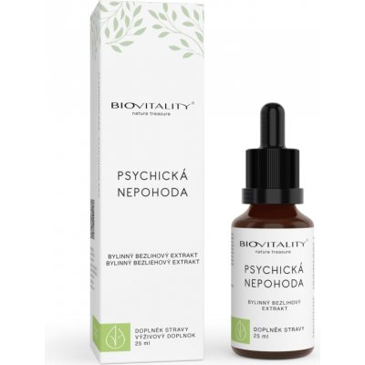 Green idea Psychická nepohoda bezlihová tinktura kapky 25 ml – Hledejceny.cz