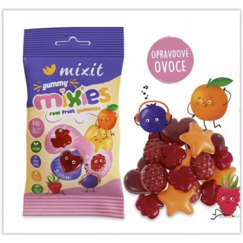 MIXIT Ovocné Mixies přírodní želé bonbony 35 g