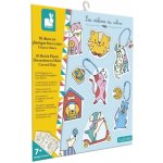 Janod Atelier Mini Kreatívna sada Zmršťovacie obrázky výroba magnetiek a kľúčeniek – Hledejceny.cz