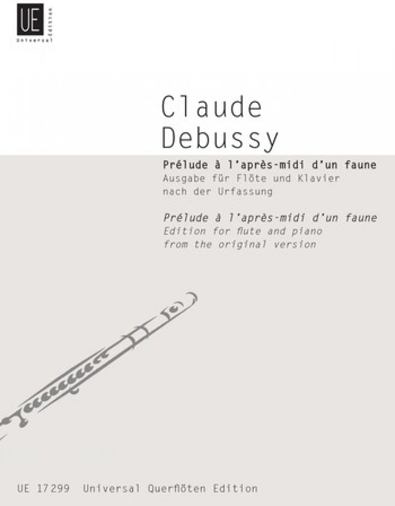 Debussy Claude Prélude a l'apres-midi d'un faune Noty na příčnou flétnu |  Srovnanicen.cz