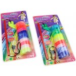 Stuha dětská gymnastická duhová 120cm s hůlkou na kartě 3 barvy – Hledejceny.cz