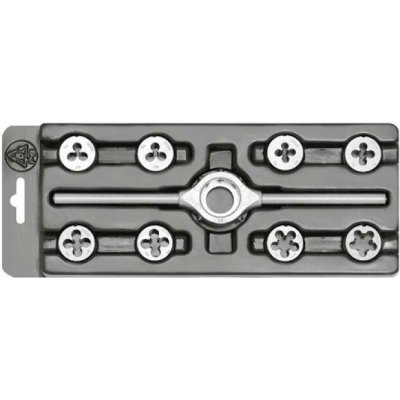 Bučovice Tools 330 129 Závitové kruhové čelisti v sadě MINI-1 (M3 - M12) – Hledejceny.cz