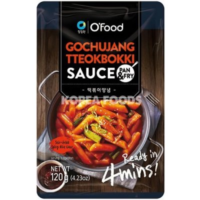 O'Food Tteokbokki omáčka na ryžové koláčiky 120 g – Zboží Mobilmania