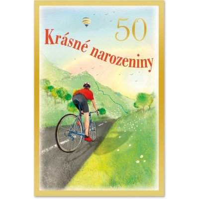 Ditipo Blahopřání - K VÝROČÍ 50.tiny (cyklista) I