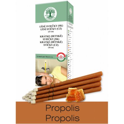 NaturheliX Ušní svíčky PROPOLIS – Zboží Dáma