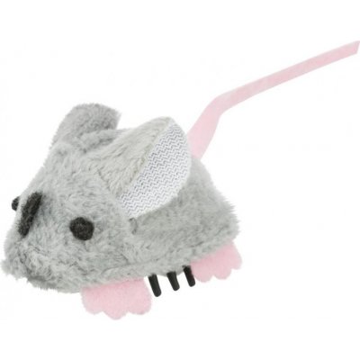Trixie Plyšová běhací myš na baterie 5,5 cm