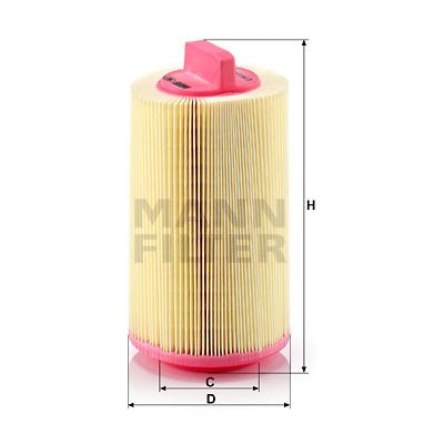 Vzduchový filtr MANN-FILTER C 14 114 – Hledejceny.cz