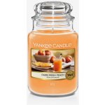 Yankee Candle Classic Farm Fresh Peach 623 g – Zboží Mobilmania