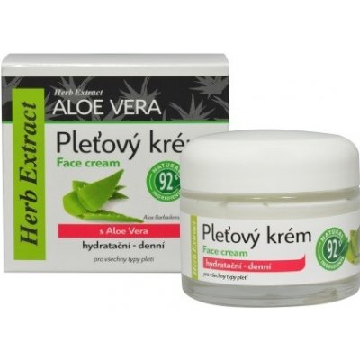 Vivaco Herb extrakt Pleťový krém Aloe Vera 50 ml – Zbozi.Blesk.cz