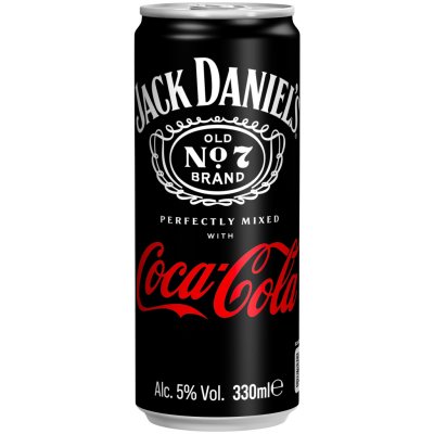 JACK DANIELS & COLA 6% 6% 0,33 l (holá láhev) – Zbozi.Blesk.cz