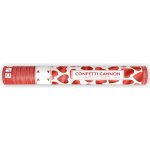 Partydeco vystřelovací konfety srdíčka červené 40 cm – Zboží Mobilmania