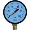 Měření voda, plyn, topení Suku Manometr pr. 100 mm: 0 - 100 KPa