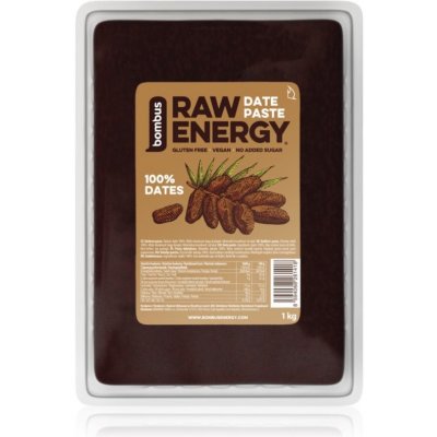 Bombus Raw Energy Date Paste přírodní sladidlo 1000 g – Hledejceny.cz