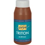 KREUL Akrylová barva TRITON SOLO GOYA oxid tm.hnědá 750 ml – Hledejceny.cz