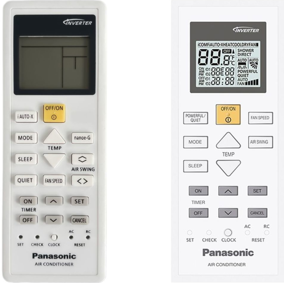 Dálkový ovladač PANASONIC CS-DZ35VKE