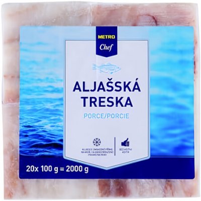 Metro Chef Treska aljašská filé 20x100g 2 kg – Sleviste.cz