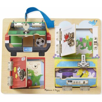 Melissa & Doug deska se speciálními zámky