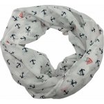 Fashion dámský kruhový šátek bílé barvy 03 bílá – Zboží Dáma