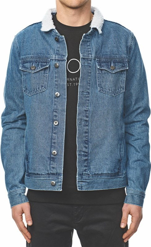 GLOBE Stalker Denim Jacket Space blue SPCBLU