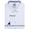Pánská Košile AMJ Comfort pánská košile dlouhý rukáv slim fit VDSBR 1311