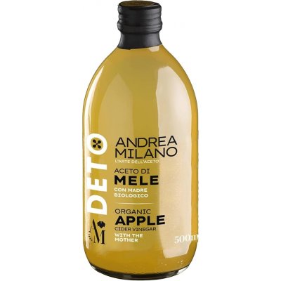 Acetificio Andrea Milano DETOX Jablečný ocet s mateční kulturou 500 ml – Zboží Dáma