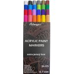 Artmagico akrylový popisovač 0,7 mm 24 ks 80043 – Hledejceny.cz