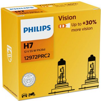 Philips Vision 12972PRC2 H7 PX26d 12V 55W 2 ks