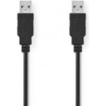 Nedis CCGB60000BK20 USB 2.0, A Zástrčka - A Zástrčka, 2m, černý