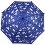 Dětský deštník kouzelný cupcakes, příšerky auta modrá tmavá auto – Zboží Dáma