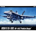 Academy USN F/A 18E VFA 143 PUKIN DOGS12547 1:72 – Zboží Dáma