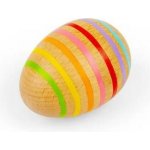 Bigjigs Toys hudební vejce pruhované – Zboží Dáma