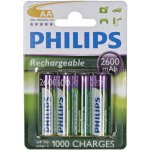 Philips AA 2600mAh 4ks R6B4B260/10 – Zboží Živě