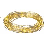 VLC LED světelný řetěz 160x LED teplá bílá IP44 transparentní 8,05 m – Hledejceny.cz