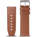 Aligator Watch Straps 22 kůže/silikon řemínek, BRN 22AW0007 – Sleviste.cz