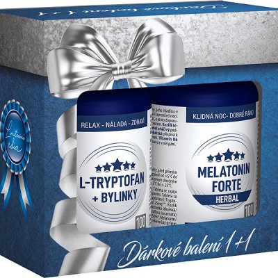 L-Tryptofan tob.100+Melatonin Herbal 100 tablet – Hledejceny.cz