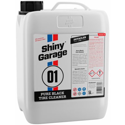 Shiny Garage Pure Black Tire Cleaner 5 l – Zboží Mobilmania