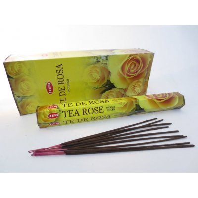 Hem Vonné tyčinky Tea Rose Čajová růže 20 ks – Hledejceny.cz