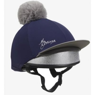LeMieux Potah na přilbu Pom tmavě modrý – Zboží Mobilmania