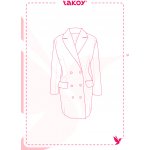 Elektronický střih / PDF dámské sako-šaty Angelika s podšívkou-40-46 – Hledejceny.cz