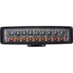 LED světlo obdélníkové, bílé/oranžové, 18x3W, 150 mm, ECE R10 – Hledejceny.cz