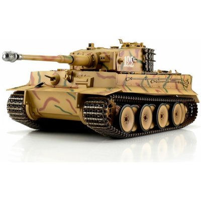 Torro RC tank German Tiger I IR letní kamufláž 2,4 Ghz RTR proporcionální 1:16 – Sleviste.cz