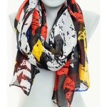 elegantní dámská šálka / šála se vzorem – Hledejceny.cz