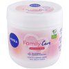 Tělové krémy Nivea krém na tvář a tělo Family Care 450 ml