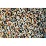 WECO Křemenný štěrk vícebarevný, 5-8 mm, 15 kg/pytel – Hledejceny.cz