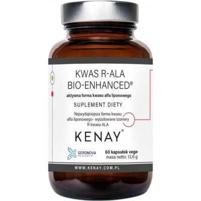 KENAY Kyselina R-ALA Bio-Enhanced 60 kapslí – Hledejceny.cz