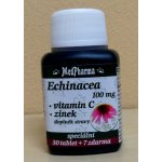 MedPharma Echinacea 100 mg + vit.C + zinek 37 tablet – Zboží Mobilmania