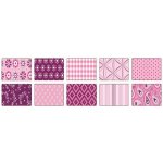 Papíry na origami 15 x 15 cm 50 ks Basic Rosa SMT Creatoys – Hledejceny.cz