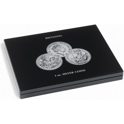 Mincovní kazeta Volterra pro 1 oz "Britannia" 20 ks stříbrných mincí – Zboží Dáma
