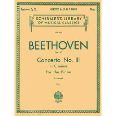 Concerto No. 3 in C Minor, Op. 37 2-Piano Score: Schirmer Library of Classics Volume 623 National Federation of Music Clubs 2014-2016 Piano Duet