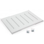 Triton Polička s perforací 1U/650mm, max.nosnost 150kg, čer., RAB-UP-650-H4 – Hledejceny.cz